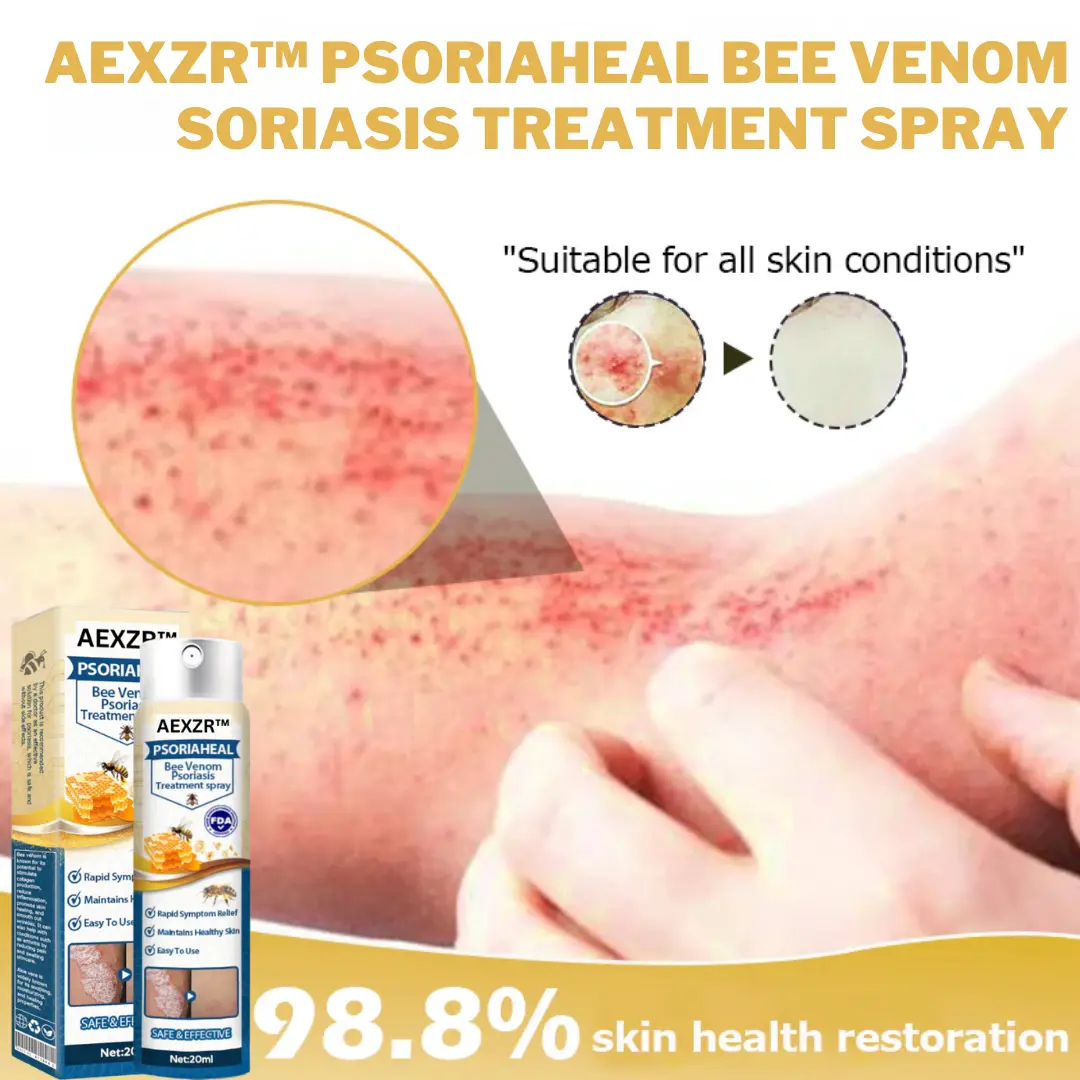 PsoriaHeal Bee Venom Psoriasis Treatment Spray - Image 5