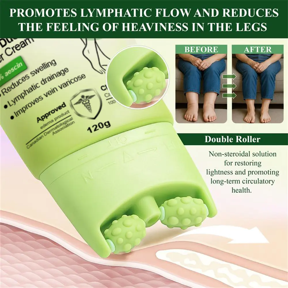Edema Drain Duo Therapy Roller Cream - Image 5