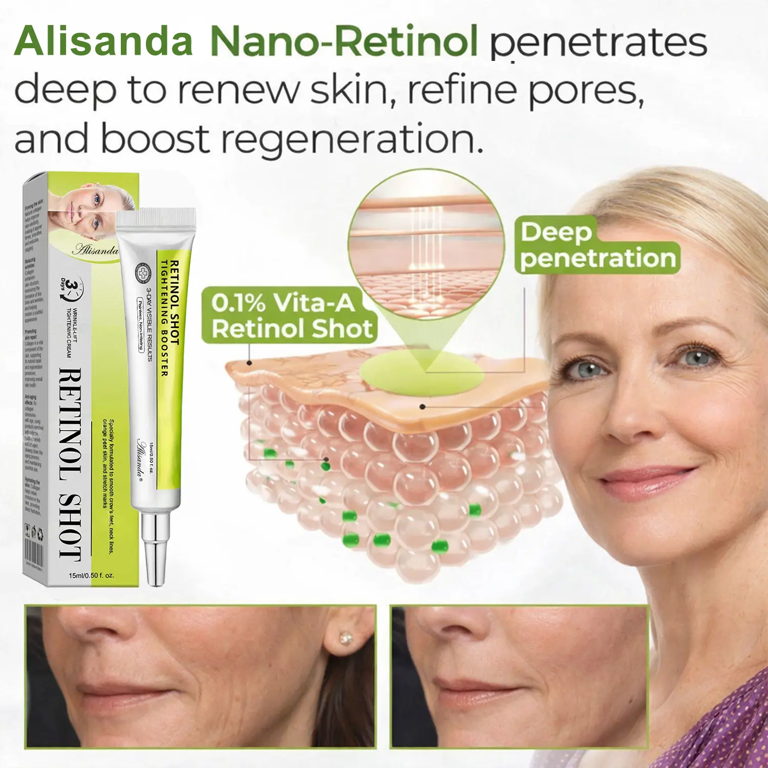 Neuro-Peptide & Retinol Wrinkle-Lift Firming Cream- Last Day Promotion 70% OFF - Image 7