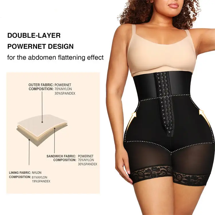Women's BBL High Waist Girdle Shorts - Image 5