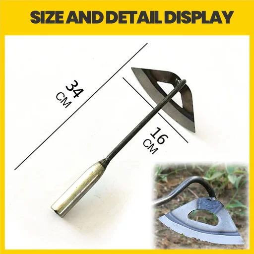 All-Steel Hardened Hollow Hoe - Image 8