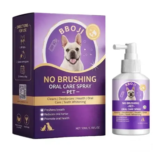 No-Brushing Oral Care Spray for Dogs & Cats