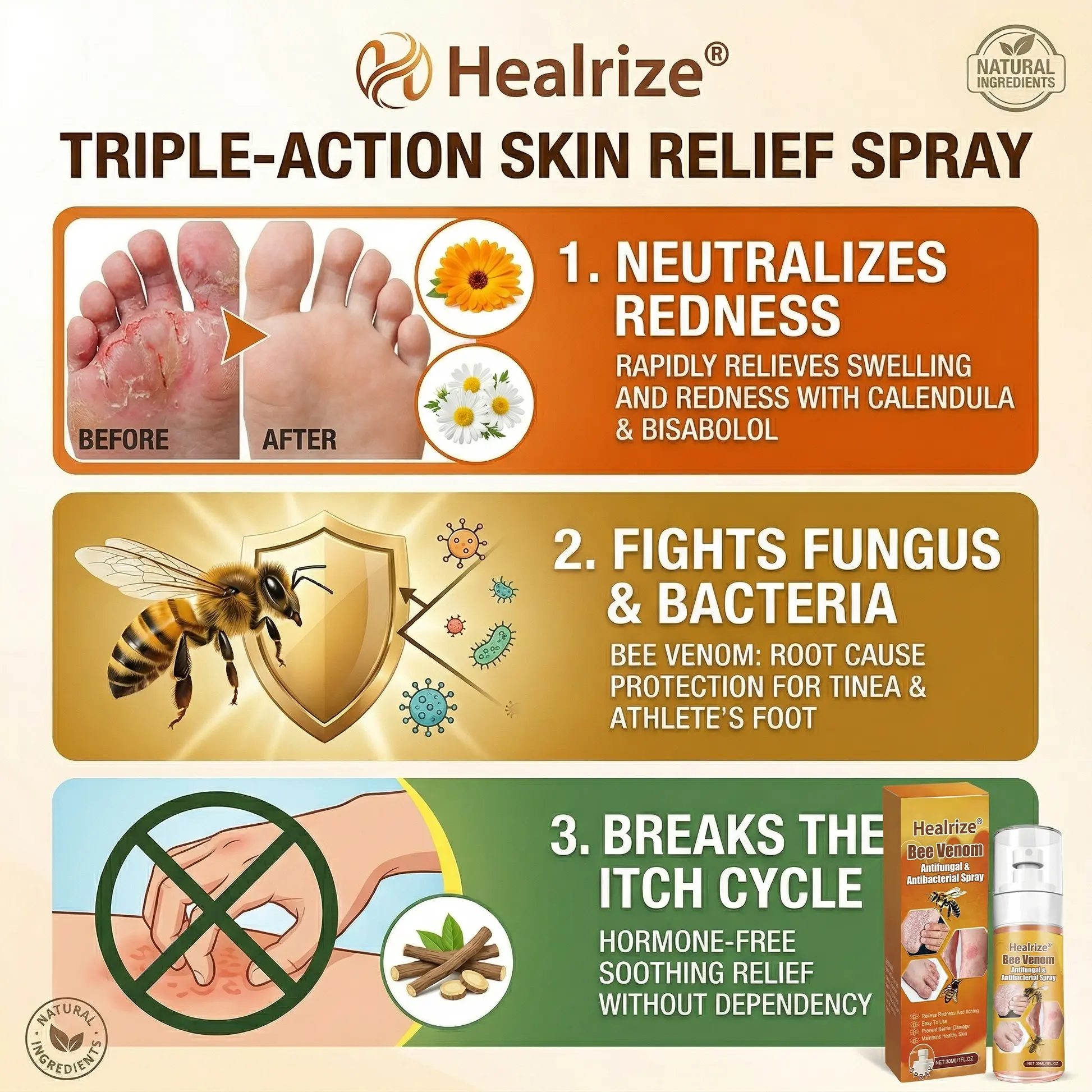 Bee Venom Antifungal & Antibacterial Spray - Image 12
