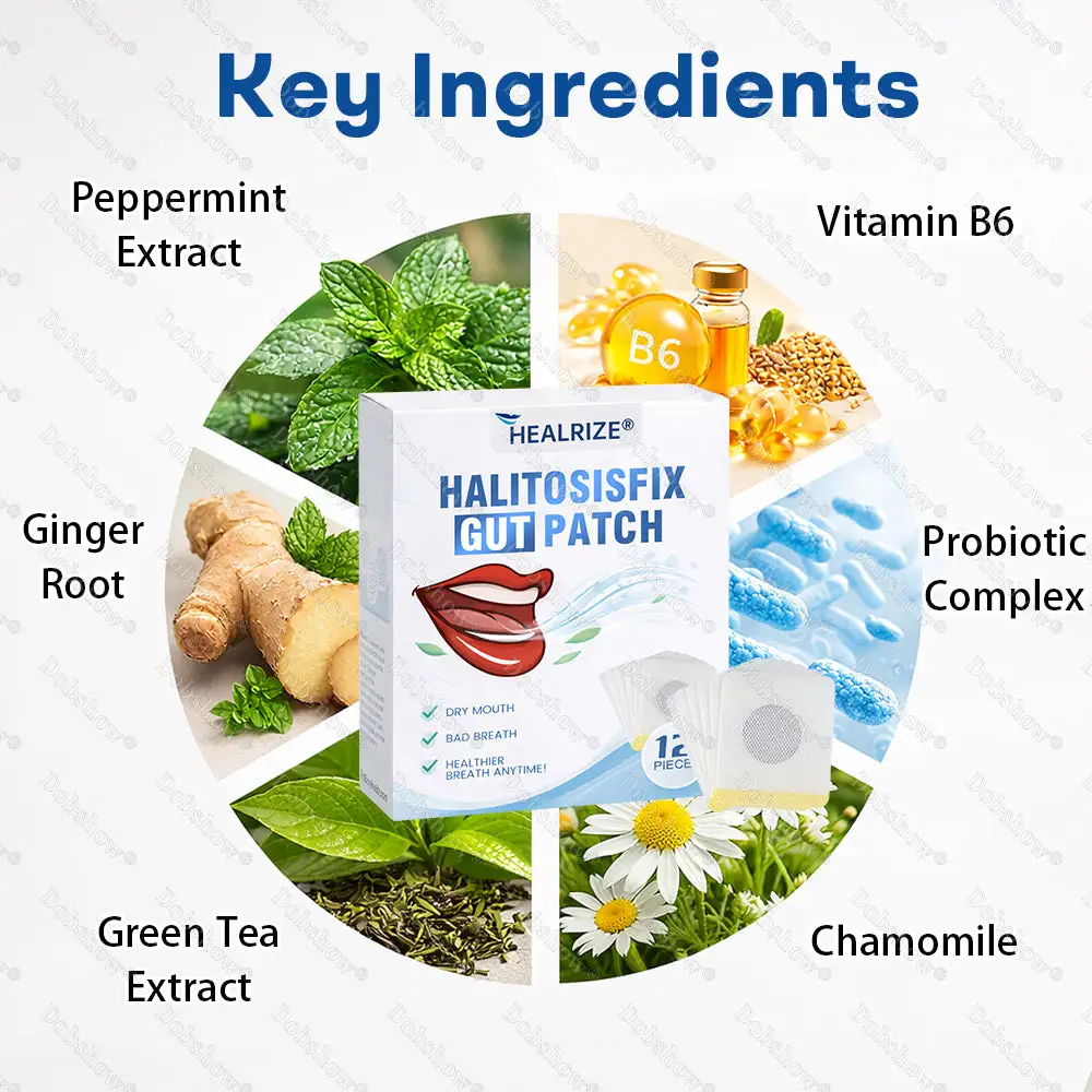 HalitosisFix Gut Patch-Regulates intestinal flora and eliminates oral odor - Image 6
