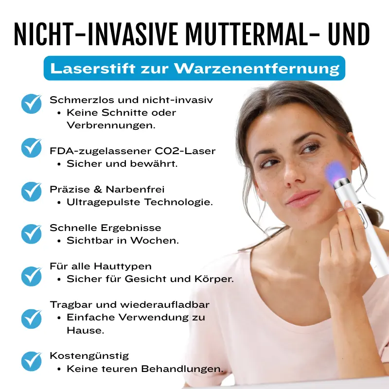 SpotlessDerm Molen- und Warzen-Laserstift - Image 3
