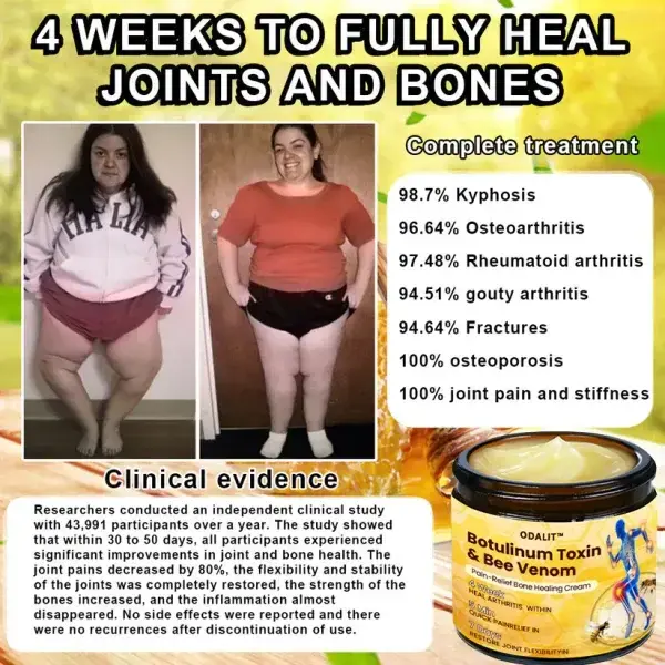 Botulinum Toxin & Bee Venom Pain-Relief Bone Healing Cream - Image 12