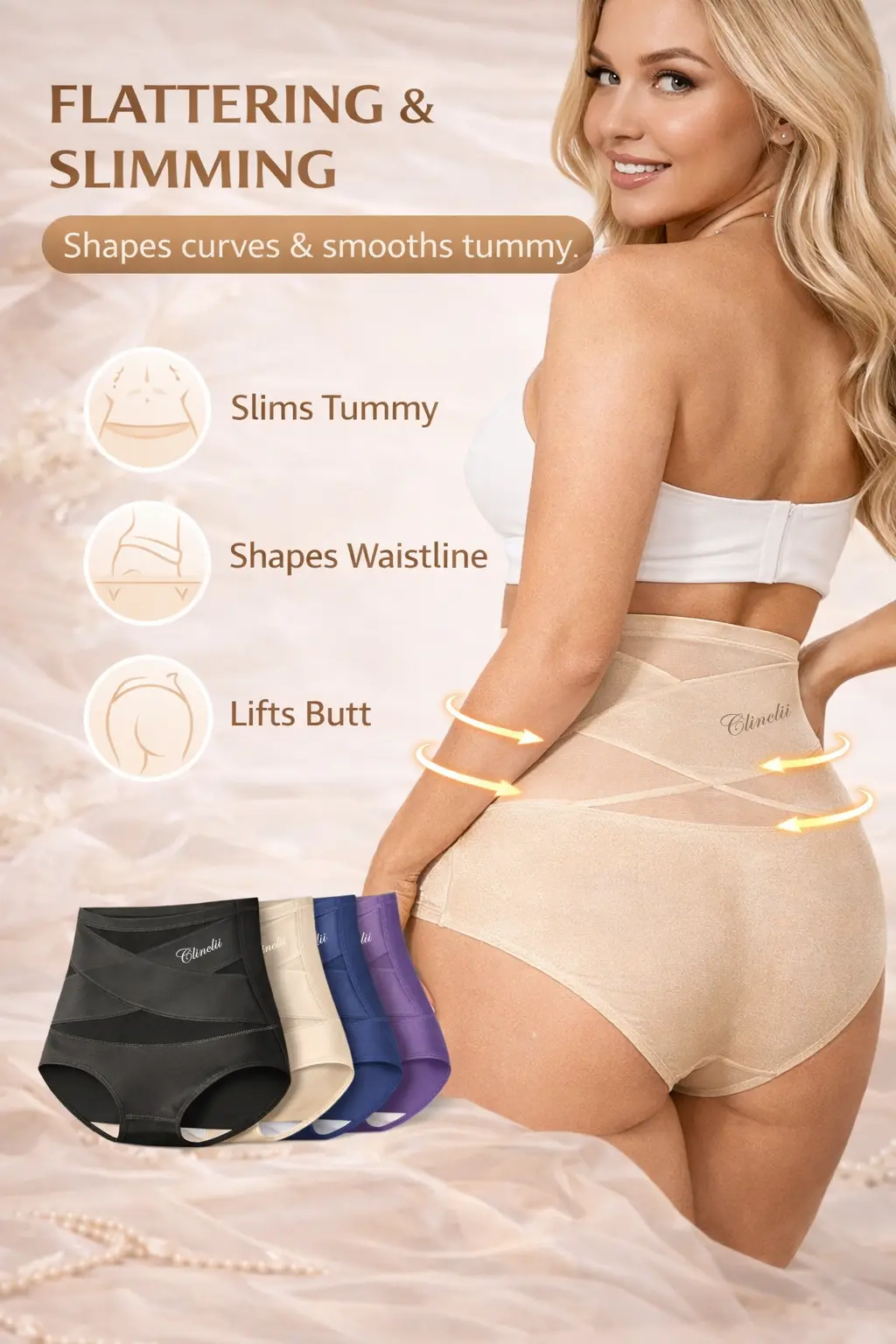SculptFit High-Waist Shaping Panties