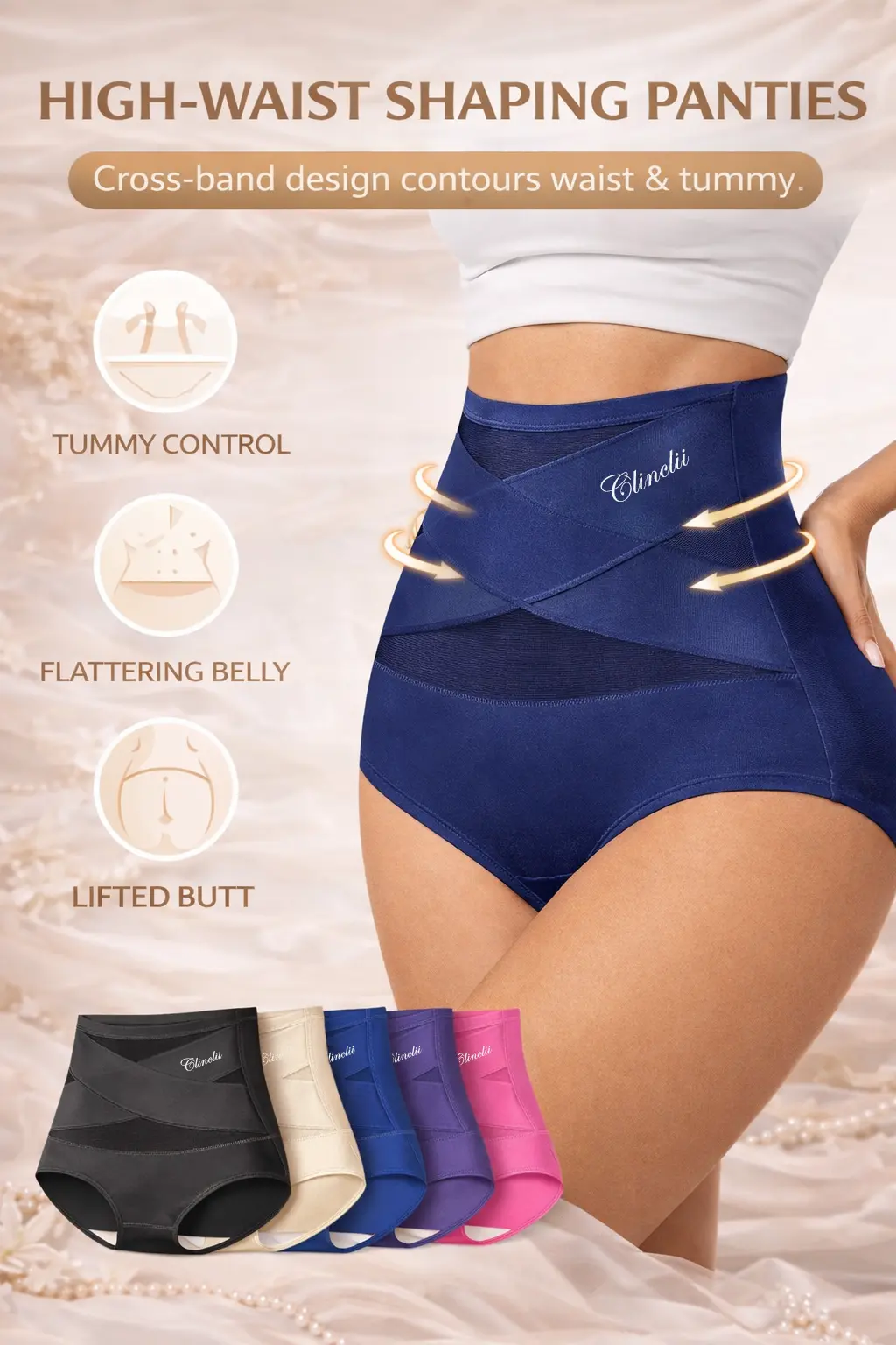 SculptFit High-Waist Shaping Panties - Image 13