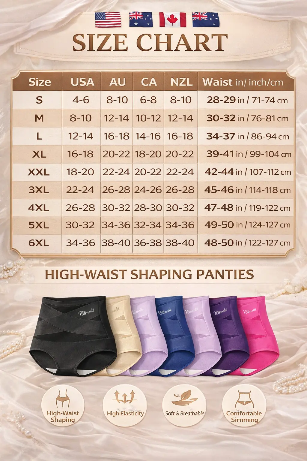 SculptFit High-Waist Shaping Panties - Image 4