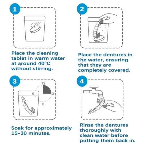 Denture Cleaning Effervescent Tablets - Image 4