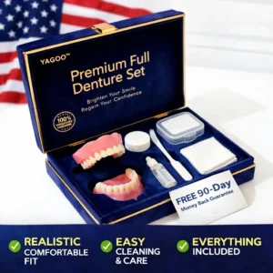 ๐Ends Today: 70% OFF! Medical Full Denture with Strong Suctiond