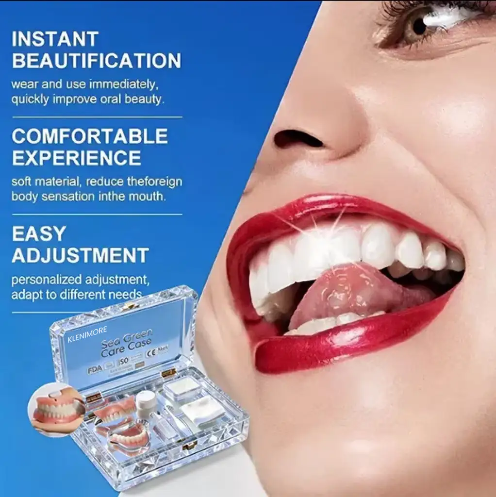 Medical Full Denture with Strong Suctiond Custom-Fit Full Functional Dentures - Image 2