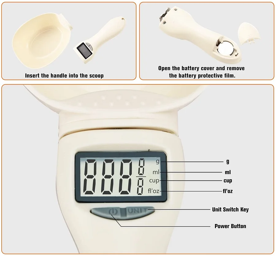 Food Measuring Scoop Scale - Image 2