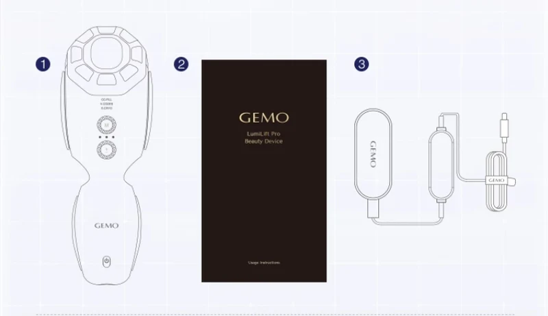 GEMO Anti-Wrinkle 4R Collagen Beauty Device EG50 - Image 3