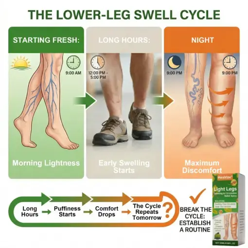 Light Legs Swelling & Circulation Relief Spray - Image 4