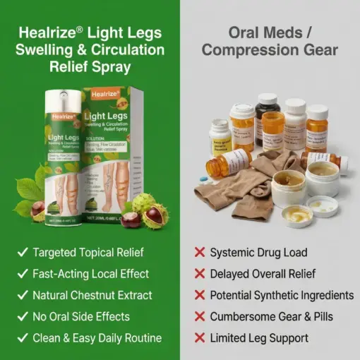 Light Legs Swelling & Circulation Relief Spray - Image 6