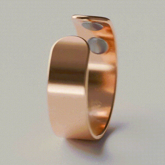 Magnetic Ring - Elegant Stainless Steel Ring - Magnet Rings - Image 2