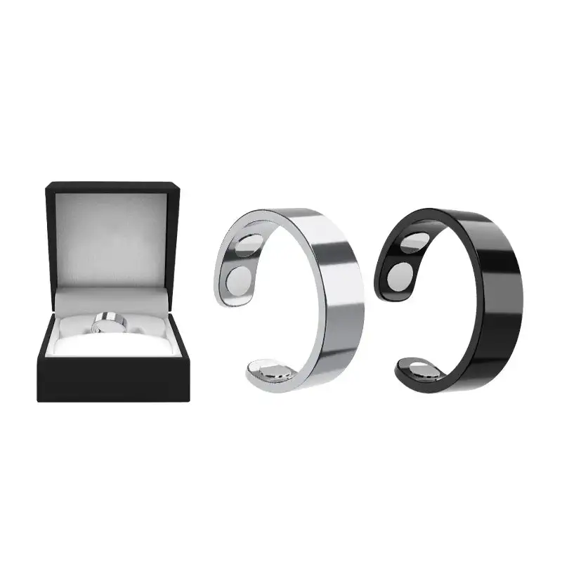 Magnetic Ring - Elegant Stainless Steel Ring - Magnet Rings - Image 22