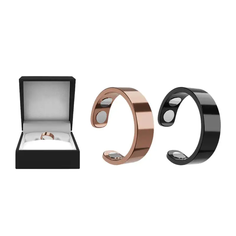 Magnetic Ring - Elegant Stainless Steel Ring - Magnet Rings - Image 23