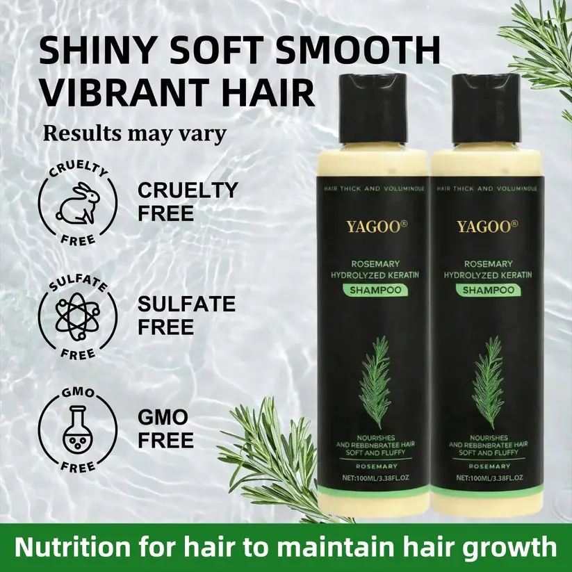 Rosemary Hydrolyzed Shampoo - Image 3