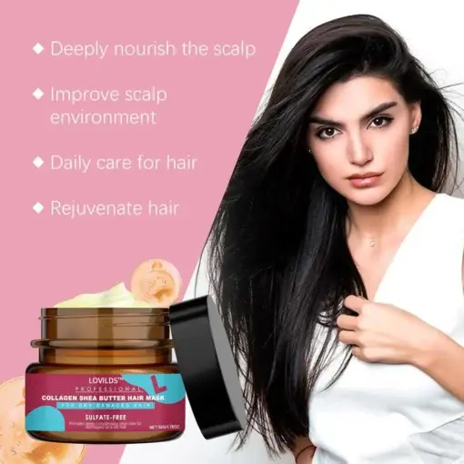 Collagen Shea Butter Hair Mask - Image 2