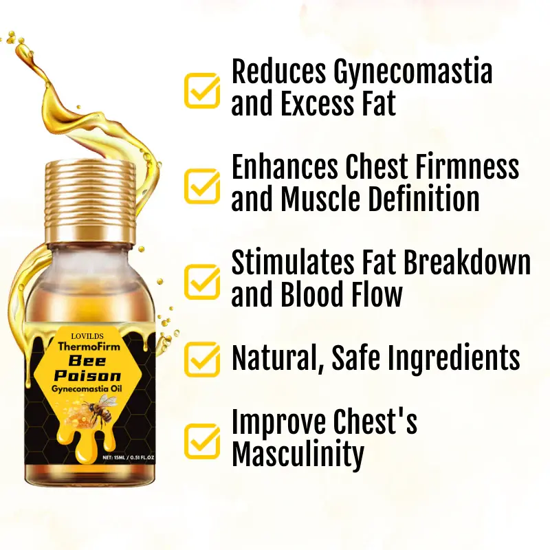 ThermoFirm Bee Poison Gynecomastia Oil - Image 2