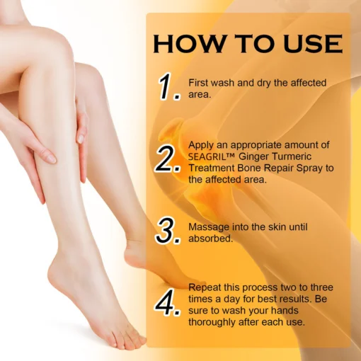 Joint & Bone Therapy Turmeric Ginger Treatment Spray - Image 9