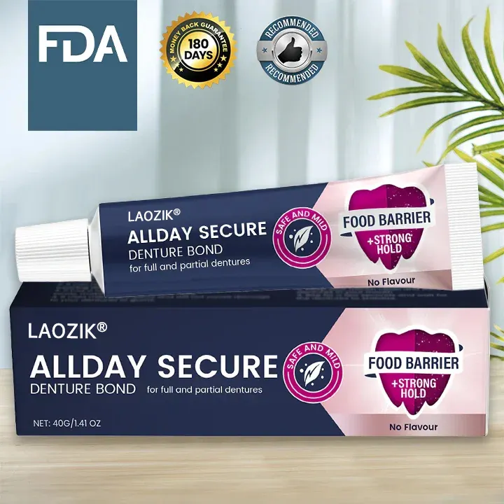 All-Day Secure Adhesive Denture Cream