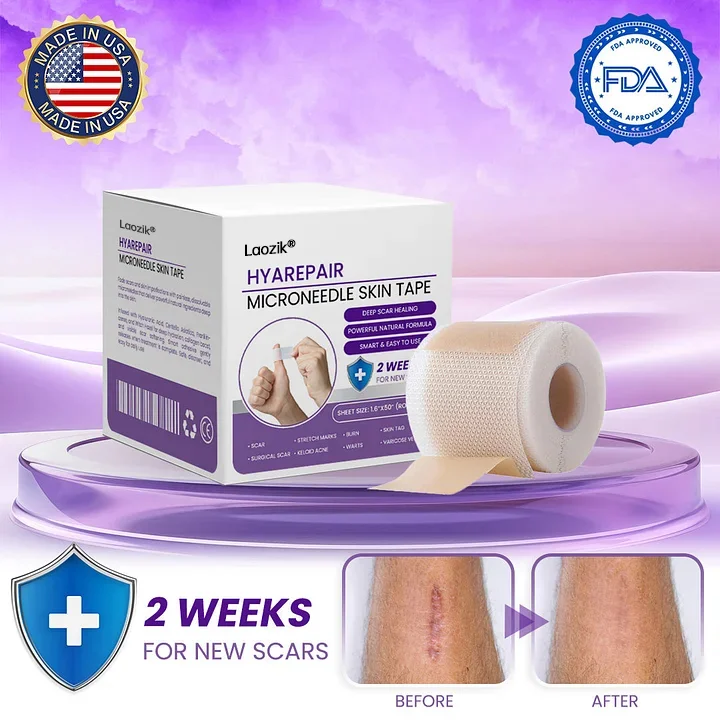 Skin Tape with Microneedles