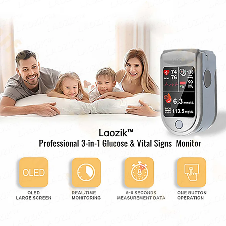 Professional Newly Launched Non-Invasive Smart Glucose Meter - Image 3