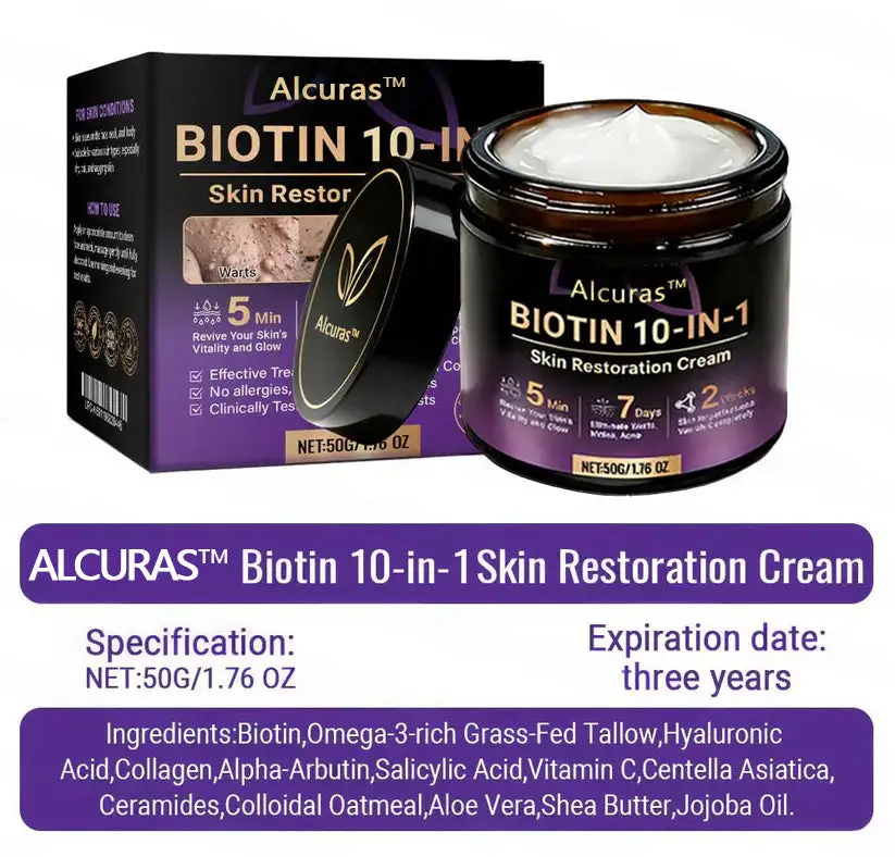 Biotin 10-in-1 Skin Restoration Cream - Image 12