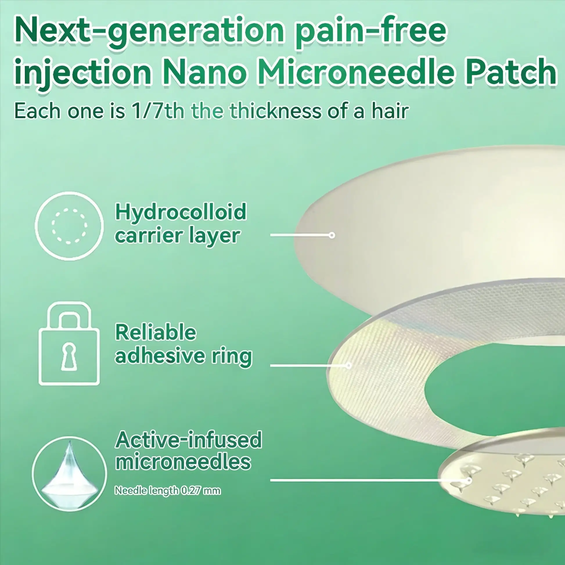 ๐ฅMade in USA | Moringa & Berberine 10-IN-1 Advanced Nano Microneedle Patch - Image 9