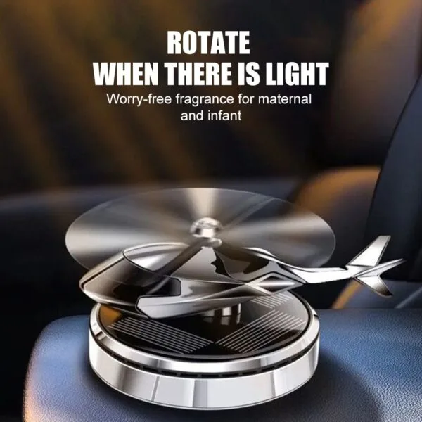 Metal Solar Helicopter Air Freshener - Image 4