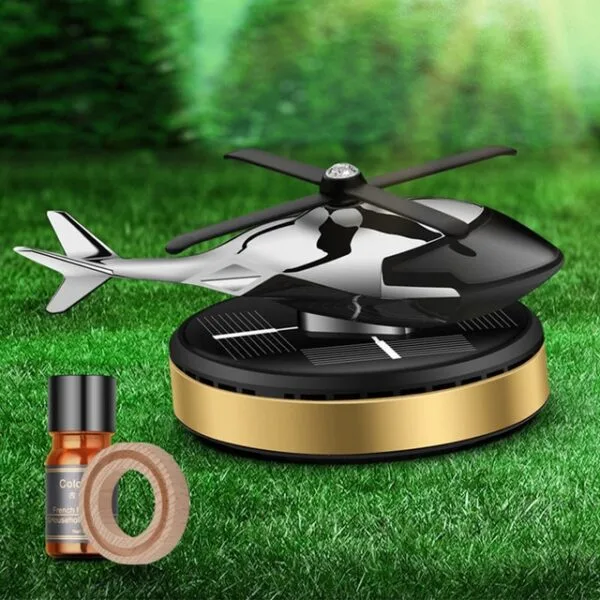 Metal Solar Helicopter Air Freshener - Image 8