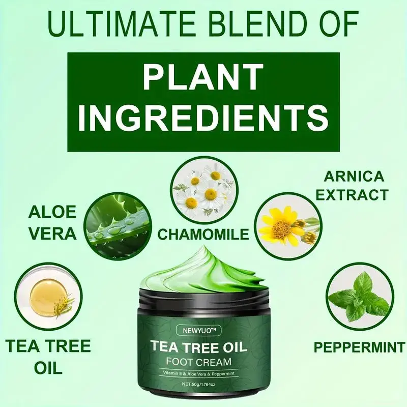 Tea Tree Oil Foot Cream - Image 13