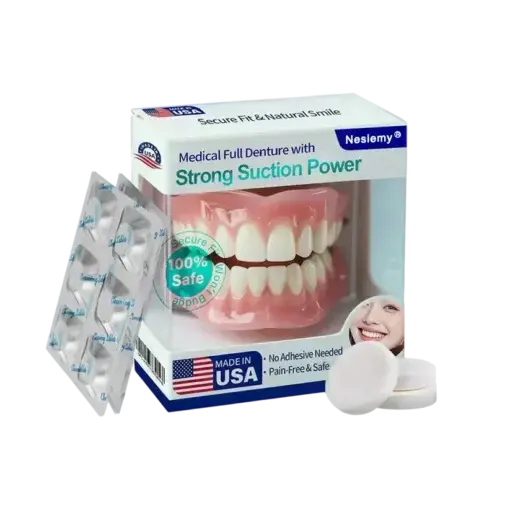 Medical Full Denture with Strong Suction