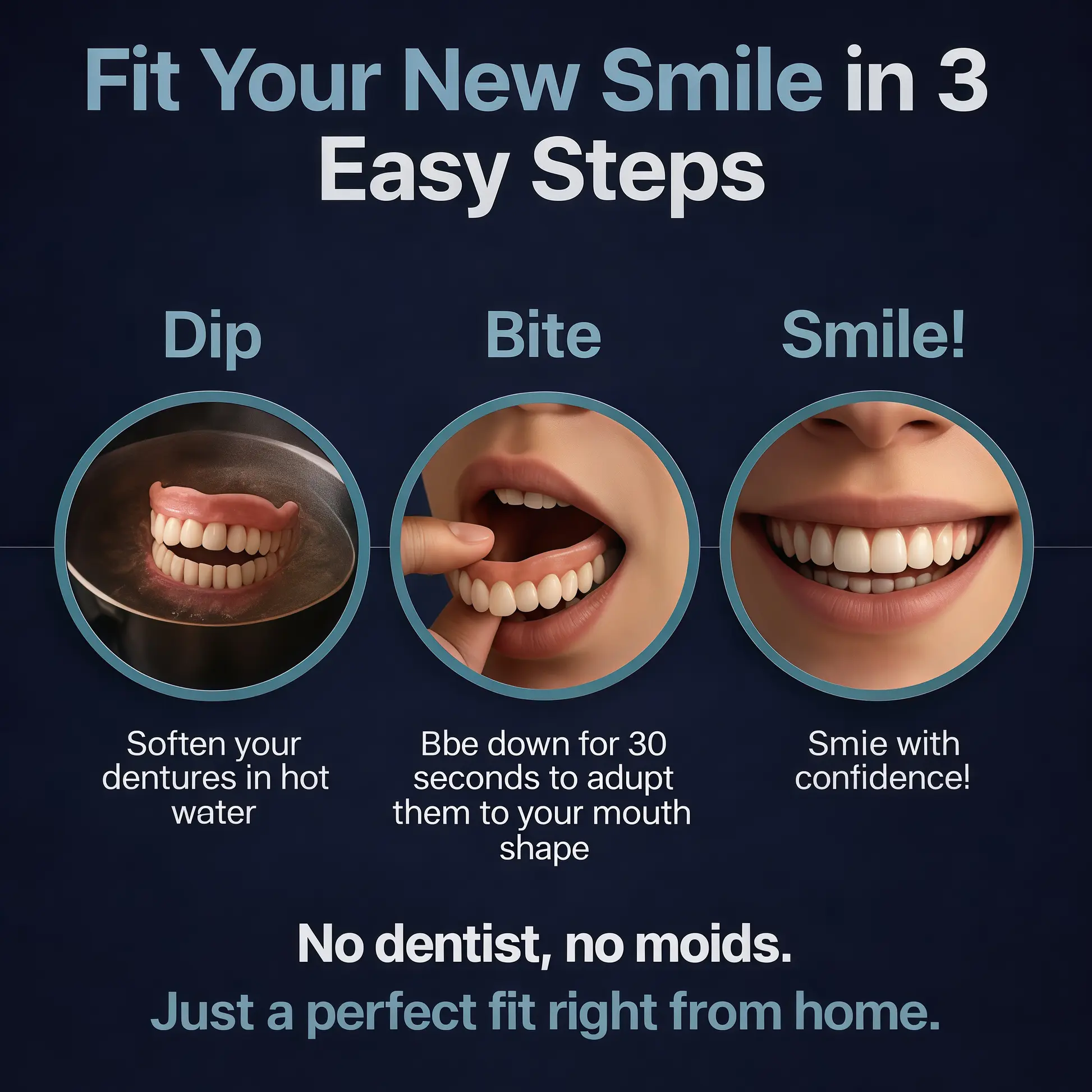 Medical Full Denture with Strong Suctiond - Image 11
