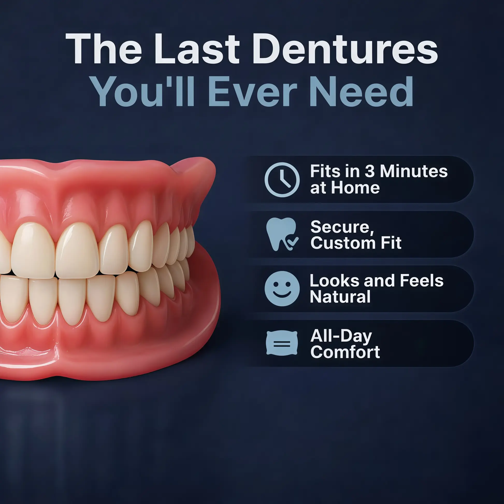 Medical Full Denture with Strong Suctiond - Image 7