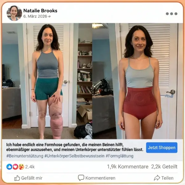 2026 NEUERSCHEINUNG 𝐌𝐨𝐫𝐢𝐧𝐠𝐚 & 𝐁𝐞𝐫𝐛𝐞𝐫𝐢𝐧 4-In-1 Mikropartikel-Formungs- & Fettverbrennungs-Shorts - Image 6
