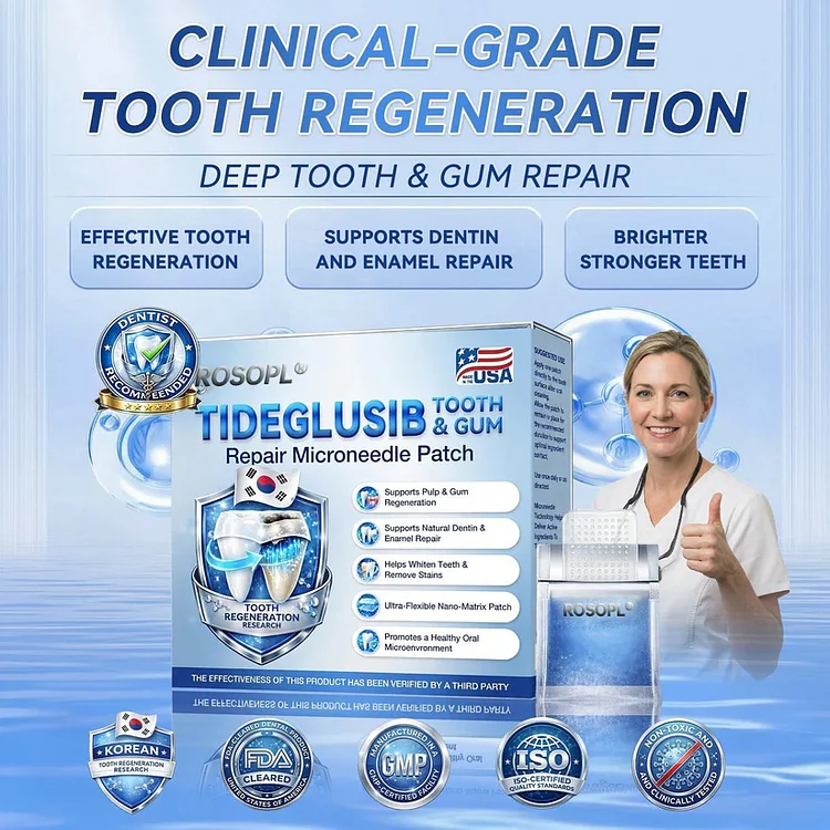 Tideglusib Fast‑Dissolving Tooth & Gum Repair Oral Strips