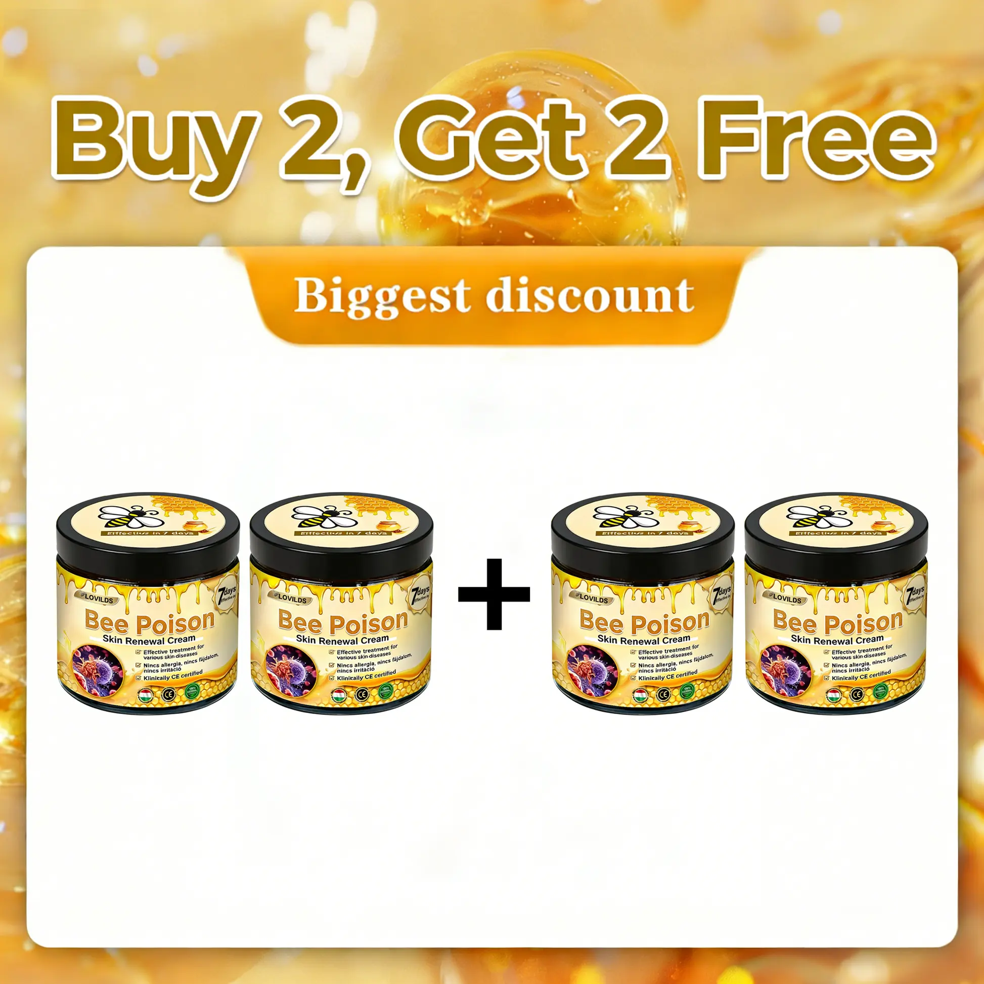 Bee Poison Skin Renewal Cream - Image 16