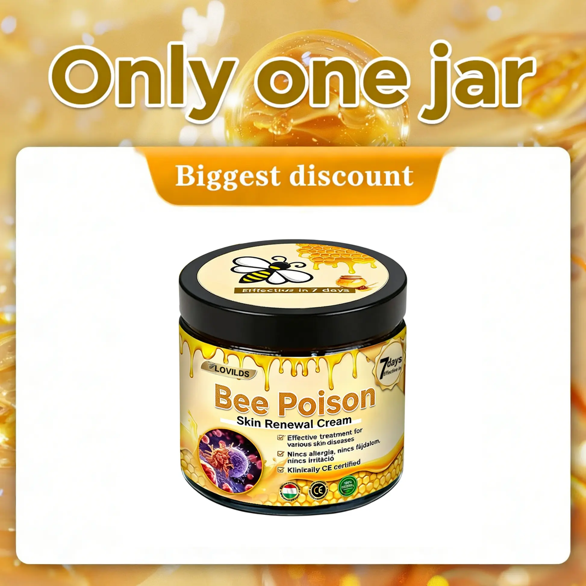 Bee Poison Skin Renewal Cream - Image 17