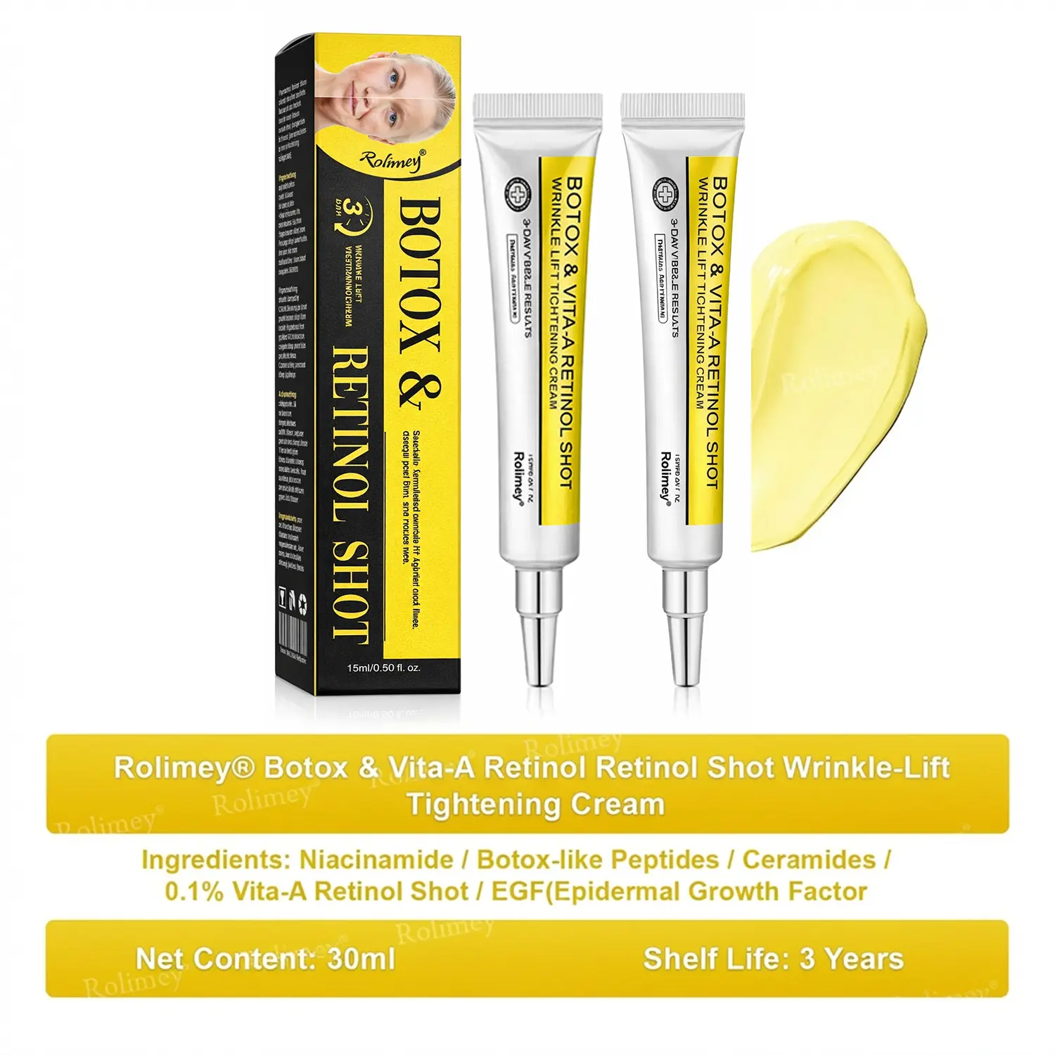 Botox & Vita A Retinol Shot Tightening Cream - Image 13
