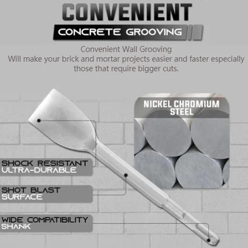 Rotary Hammer Curved Chisel Bit - Image 4
