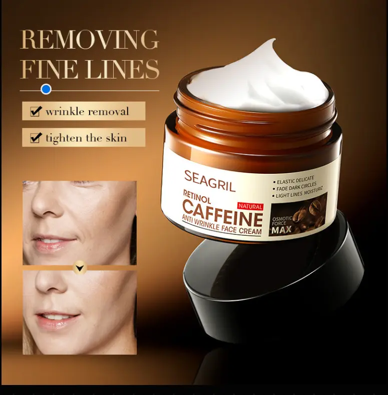 SEAGRIL Retinol Caffeine Anti-Wrinkle Face Cream - Image 2