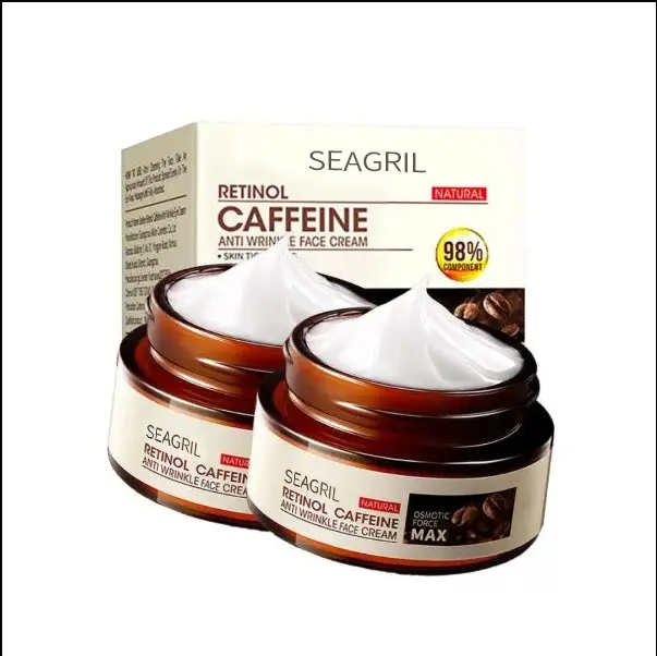 SEAGRIL Retinol Caffeine Anti-Wrinkle Face Cream - Image 5