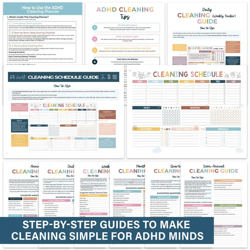 ADHD Cleaning Planner - Image 3