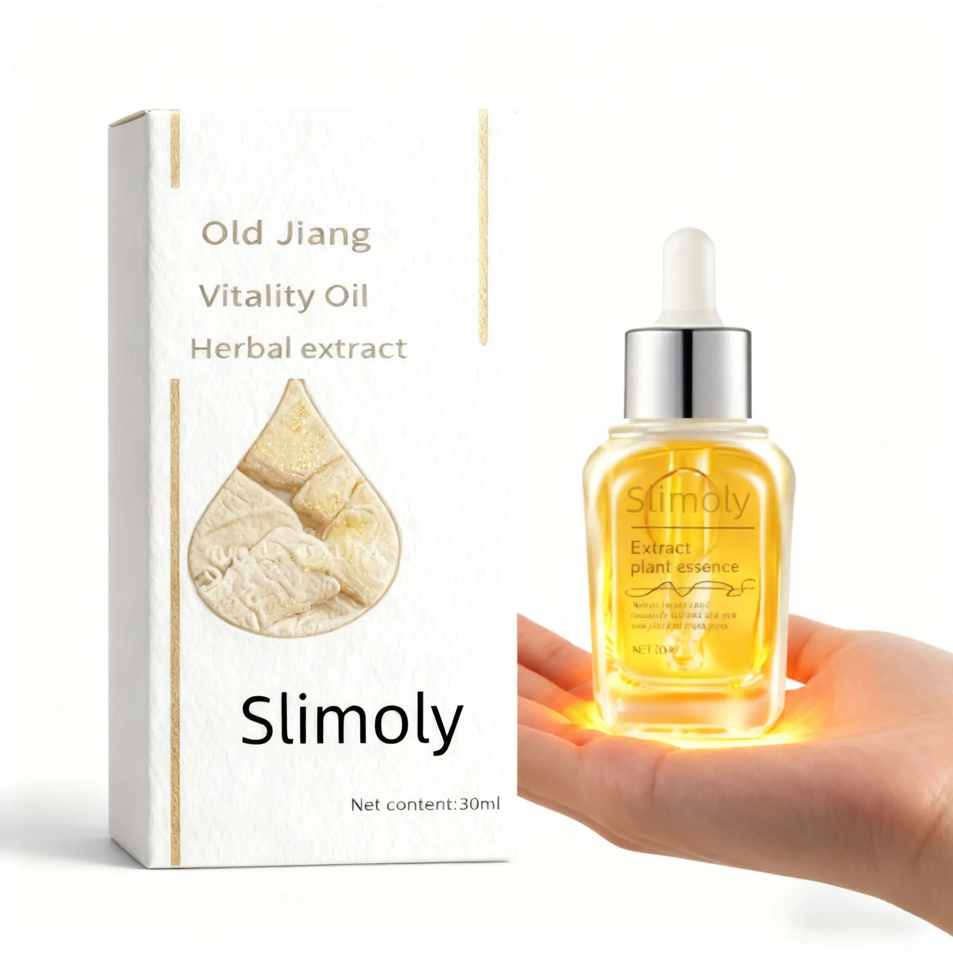 Slimoly Warming Massage Oil – Melt Away Cold, Tension & Stress