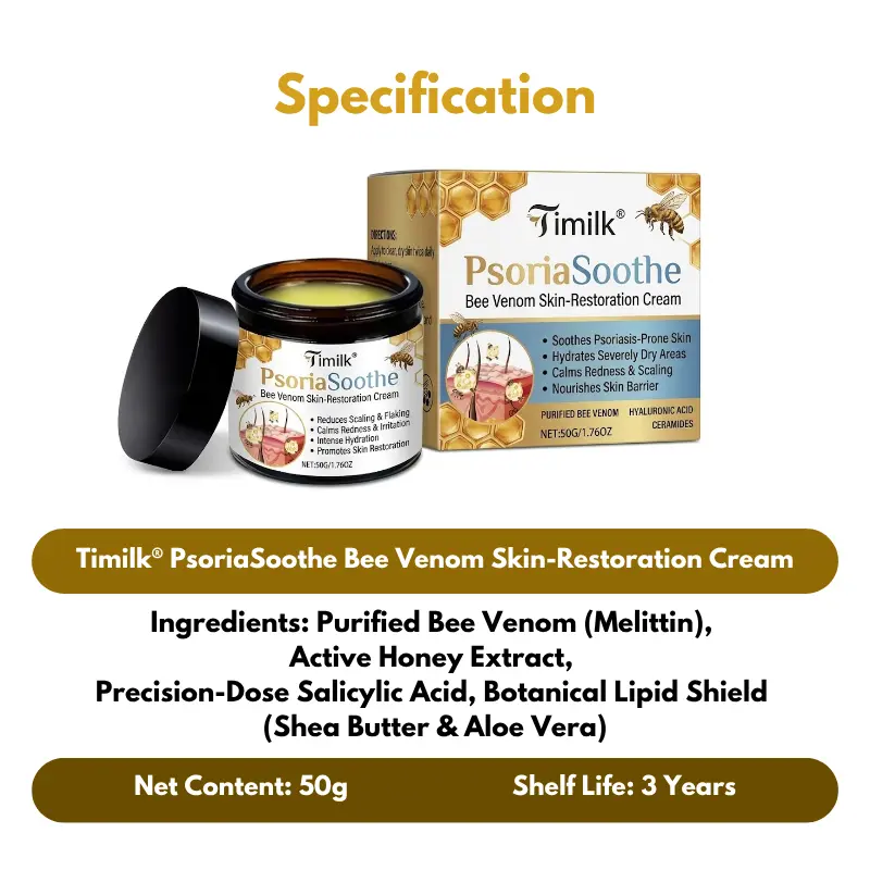 PsoriaSoothe Bee Venom Skin-Restoration Cream - Image 7