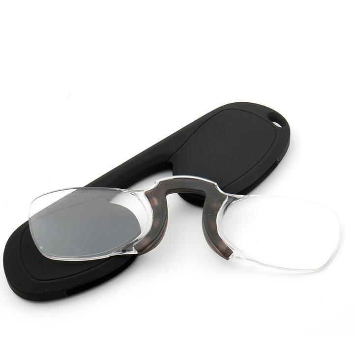 Portable Mini Nose Clip Reading Glasses - Image 2